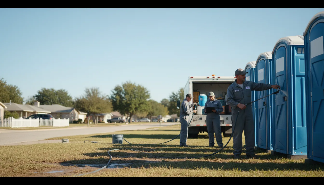 Long-Term Portable Toilet Rental in Channelview, TX near me